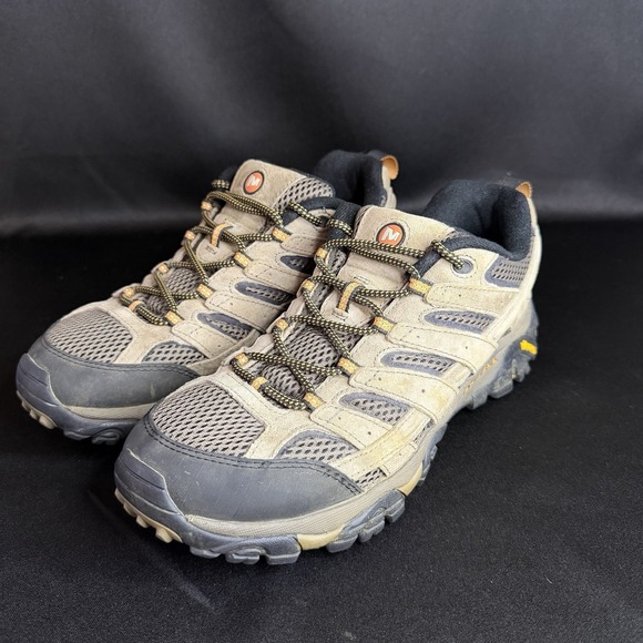 Merrell Other - Merrell Moab 2 Ventilator Low Walnut Trail Hiking Walking Shoes J06011 Mens 9